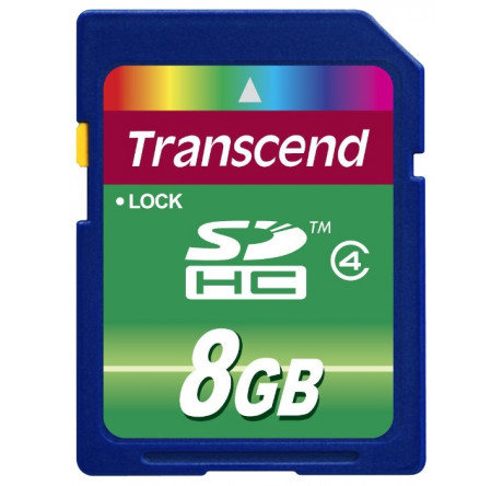 Карта памяти SDHC Transcend 8GB (TS8GSDHC4) Transcend - pestovo-experts.ru – фото 2