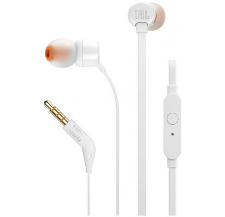 JBL T110, белая Гарнитура JBL - pestovo-experts.ru – фото 1