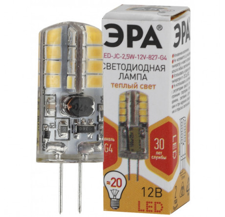 LED JC-2,5W-12V-827-G4 ЭРА ЭРА - pestovo-experts.ru – фото 1