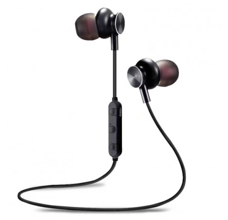 Наушники More choice Bluetooth вакуумные с шейным шнурком BG6 MORE CHOICE - pestovo-experts.ru – фото 1