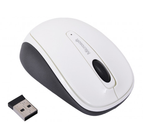 Мышь Microsoft Wireless Mobile Mouse 3500 USB white (GMF-00294) Microsoft - pestovo-experts.ru – фото 1