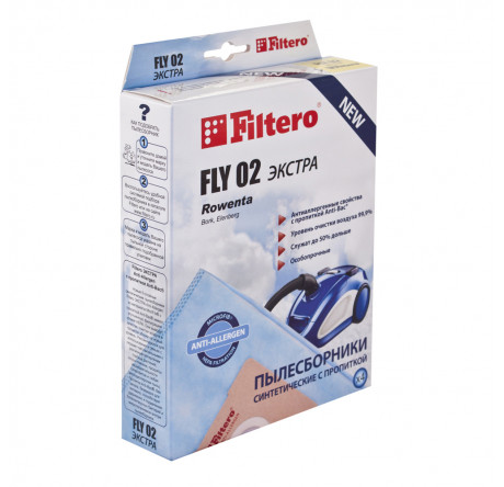 Пылесборники Filtero FLY 02 (4) Экстра Filtero - pestovo-experts.ru – фото 2