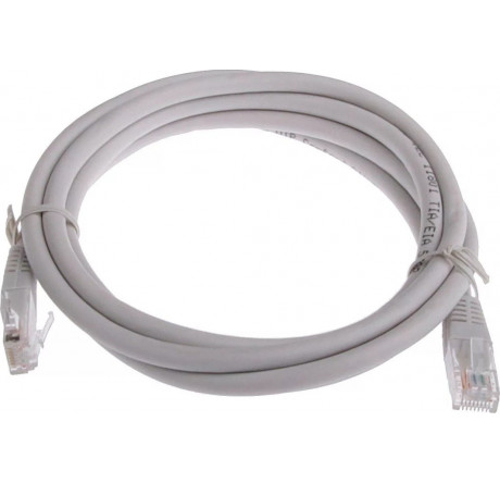 Cablexpert PP10-2M медный UTP кат.5e, 2м, разъем RJ-45 серый Патч-корд  CABLEXPERT - pestovo-experts.ru – фото 1