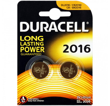 Duracell CR2016-2BL Батарейки  Duracell - pestovo-experts.ru – фото 1