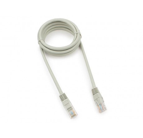 Cablexpert PP10-3M медный UTP кат.5e, 3м, разъем RJ-45 серый Патч-корд  CABLEXPERT - pestovo-experts.ru – фото 1