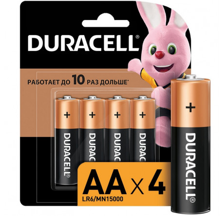 Duracell LR6-4BL BASIC Элемент питания  Duracell - pestovo-experts.ru – фото 1