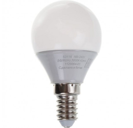 GAUSS LED ELEMENTARY GLOBE 6W E14 GAUSS - pestovo-experts.ru – фото 1