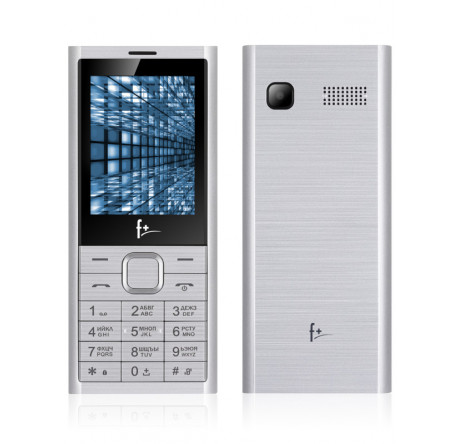 Мобильный телефон F+ B280 Silver F+ - pestovo-experts.ru – фото 1