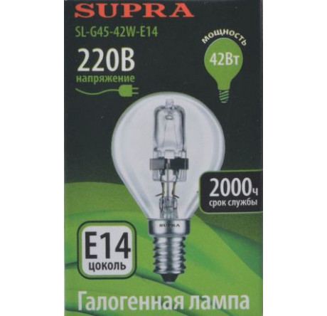 Supra SL-G45-42W-E14 Supra - pestovo-experts.ru – фото 1
