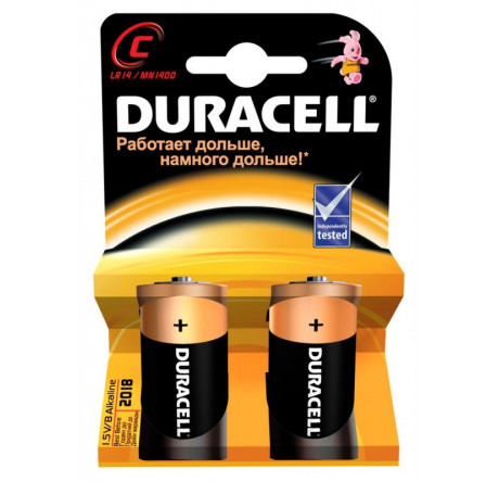 Duracell LR14-2BL (блистер) 2шт Батарея Duracell - pestovo-experts.ru – фото 1
