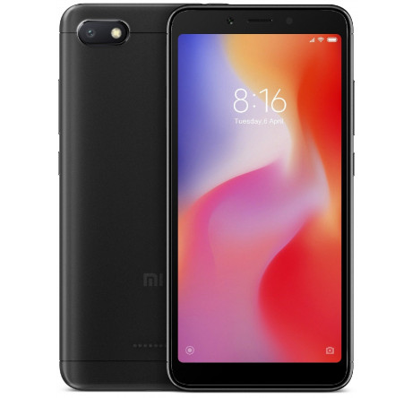 Смартфон Xiaomi Redmi 6 Black (M1804C3DG), 5.45'' 18:9 1440x720, Xiaomi - pestovo-experts.ru – фото 1