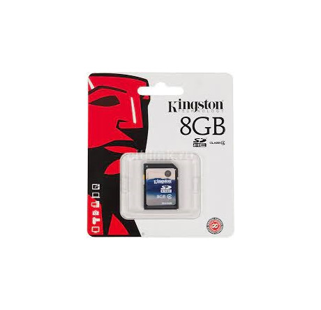 Карта памяти SDHC Kingston 8GB (SD4/8GB) Kingston - pestovo-experts.ru – фото 1