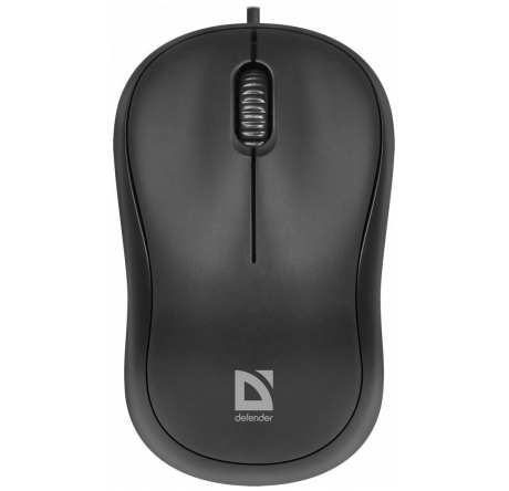 Мышь Defender Patch MS-759, 3 кнопки,1000 dpi черный 52759 Defender - pestovo-experts.ru – фото 1