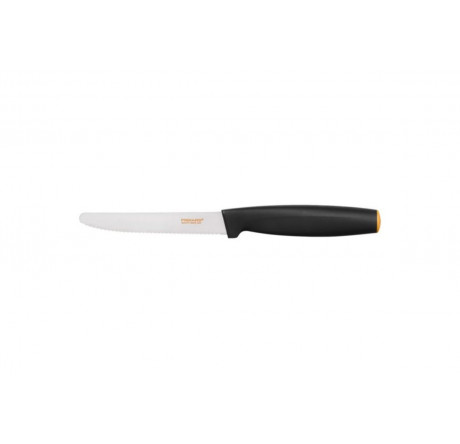 Fiskars 1014208 [FF Softgrip; 12см; нерж.; тверд. 53ед.] Нож кух. д/томатов  Fiskars - pestovo-experts.ru – фото 1