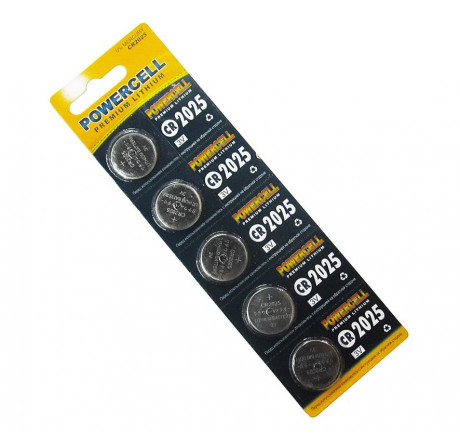 Powercell CR2025 [3В; 5003LC 