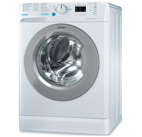 Indesit BWSA 51051 S белая Стиральная машина  Indesit - pestovo-experts.ru – фото 1