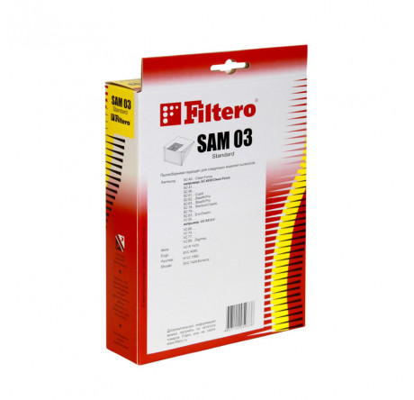 Пылесборник Filtero SAM 03 (5) Standard Filtero - pestovo-experts.ru – фото 1