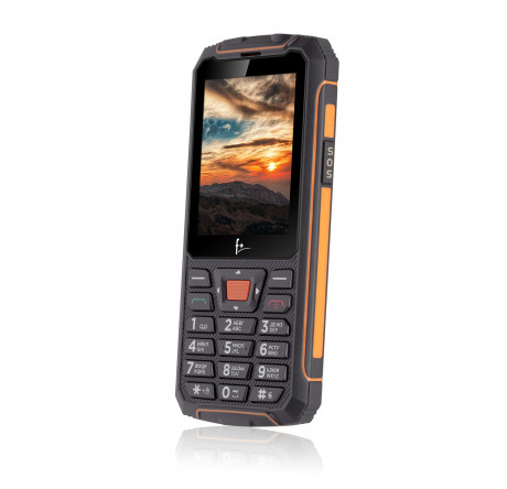 Мобильный телефон F+ R280 Black-orange F+ - pestovo-experts.ru – фото 1
