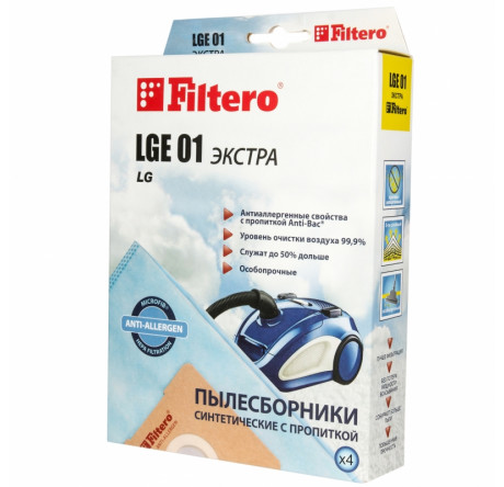 Пылесборник Filtero LGE 01 (4) ЭКСТРА Filtero - pestovo-experts.ru – фото 1
