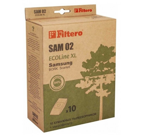Пылесборник Filtero SAM 02 (10+) XL ECOLine Filtero - pestovo-experts.ru – фото 1