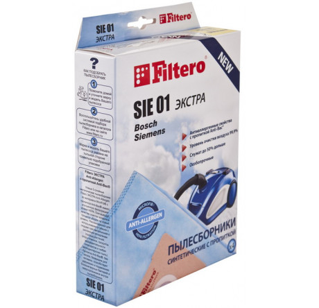 Пылесборник Filtero SIE 01 (4) Comfort Filtero - pestovo-experts.ru – фото 1
