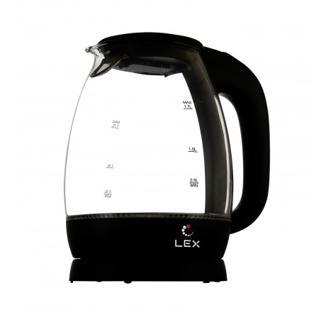 Lex LX3002-1 черный Электрочайник  LEX - pestovo-experts.ru – фото 1
