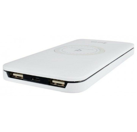 Isa W2  8000 mAh с функцией беспроводной зарядки черный 112121 Внешний аккумулятор  ISA - pestovo-experts.ru – фото 1