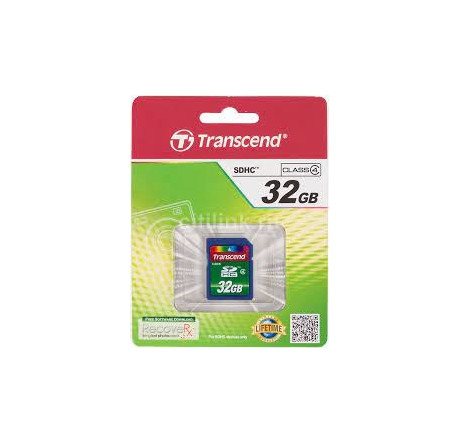 Карта памяти SDHC Transcend 32GB (TS32GSDHC4) Transcend - pestovo-experts.ru – фото 1