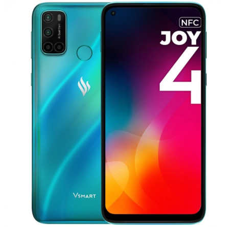 Смартфон Vsmart Joy 4 4G+64G FV441AEGNERUS бирюзовый VSMART - pestovo-experts.ru – фото 1