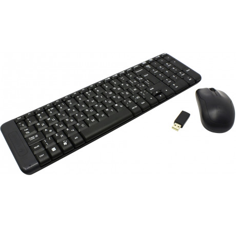 Logitech Wireless Desktop MK220 (920-003169) Комплект (клавиатура + мышь)  Logitech - pestovo-experts.ru – фото 1