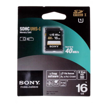 Карта памяти Sony SDHC 16 Gb Class 10  Sony - pestovo-experts.ru – фото 1