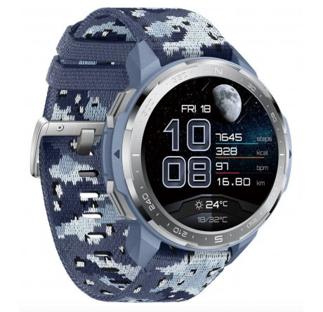 Honor 55026082  Kanon-B19A  Camo Blue Смарт-часы  Huawei - pestovo-experts.ru – фото 1