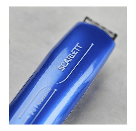 Scarlett SC-HC63C57 синий Машинка для стрижки аккумулятор сеть Scarlett - pestovo-experts.ru – фото 1