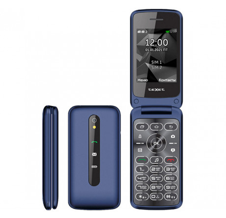 Мобильный телефон teXet TM-408 красный TeXet - pestovo-experts.ru – фото 1