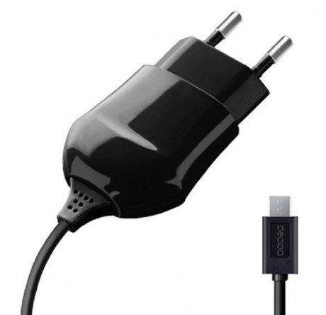 Deppa СЗУ mini USB, 1A, черный, Prime Line Зарядное устройство  DEPPA - pestovo-experts.ru – фото 1