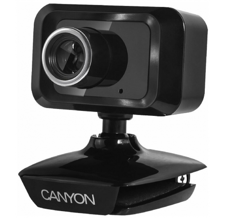 Canyon CNE-CWC1USB Enhanced 1.3,2.0 connector, viewing angle 40°, cable length 2.0m, Blac Веб-камера CANYON - pestovo-experts.ru – фото 1