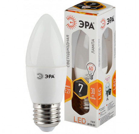 LED B35-7W-827-E27 ЭРА ЭРА - pestovo-experts.ru – фото 1